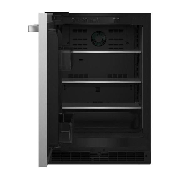 Jennair® NOIR™ 24" Under Counter Solid Door Refrigerator, Left Swing JURFL242HM