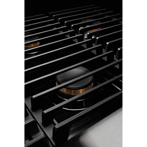 Jennair® NOIR™ 36 Dual-Fuel Professional Range with Gas Grill JDRP636HM