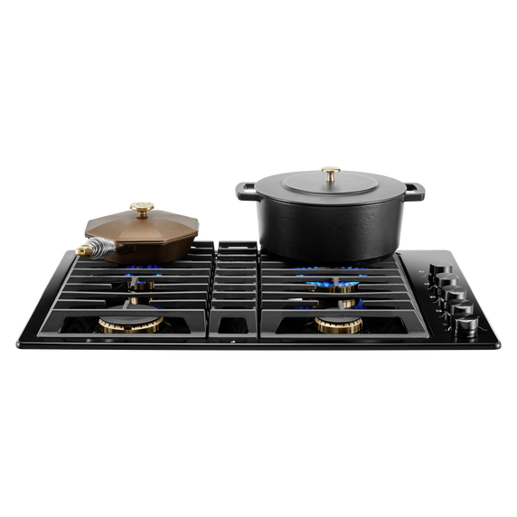 Jennair® 30” JX3™ Gas Downdraft Cooktop JGD3430GB