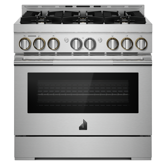 Jennair® 36 RISE™ Gas Professional-Style Range JGRP436HL