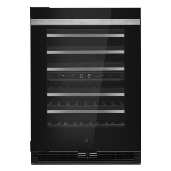 Jennair® NOIR™ 24" Built-In Undercounter Wine Cellar, Left Swing JUWFL242HM