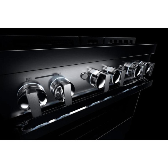 Jennair® 30" NOIR™ Dual-Fuel Professional-Style Range JDRP430HM