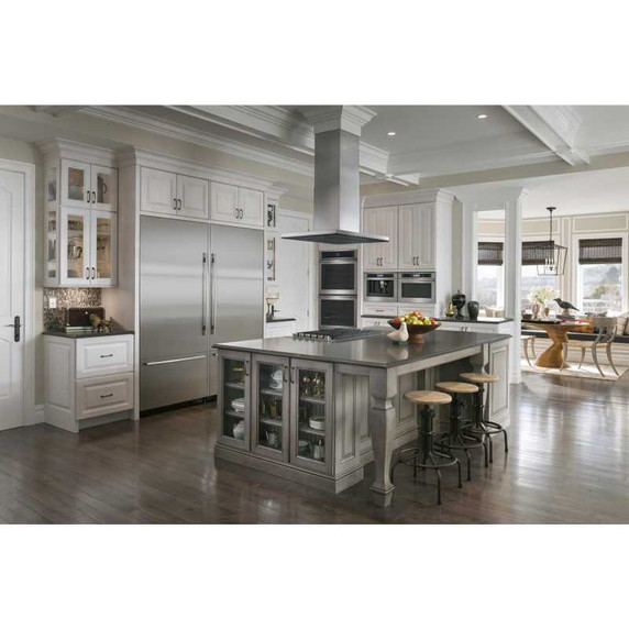 Jenn-Air® 36” Fully Integrated Built-In Bottom-Freezer Refrigerator (Left-Hand Door Swing) JB36NXFXLE