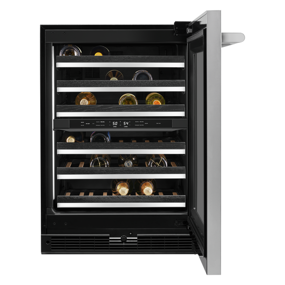 Jennair® RISE™ 24 Built-In Undercounter Wine Cellar - Right Swing JUWFR242HL