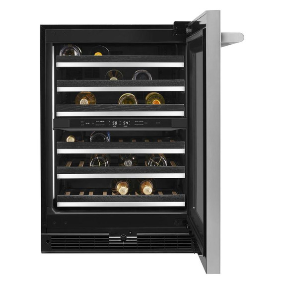 Jennair® RISE™ 24" Built-In Undercounter Wine Cellar, Right Swing JUWFR242HL