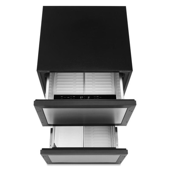 Jennair® Panel-Ready 24" Double Drawer Refrigerator/Freezer JUCFP242HX