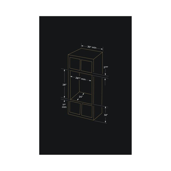 Jennair® RISE™  30" Single Wall Oven with V2™ Vertical Dual-Fan Convection JJW3430LL