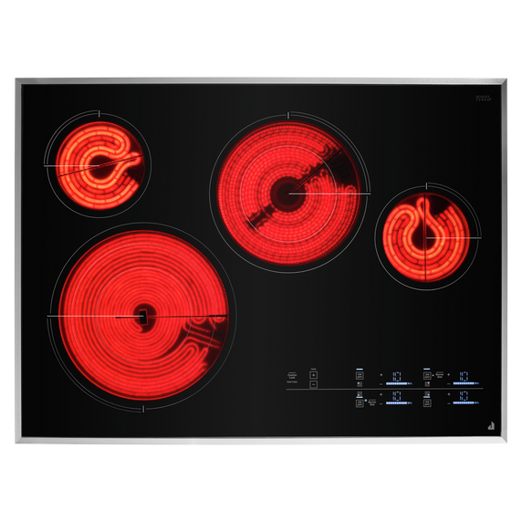 Jennair® Lustre 30 Electric Radiant Cooktop with Emotive Controls JEC4430KS