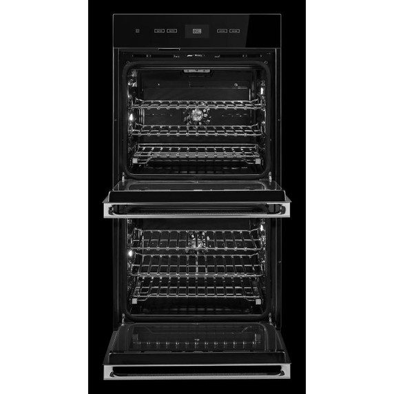 Jennair® NOIR™ 27" Double Wall Oven with MultiMode® Convection System JJW2827LM