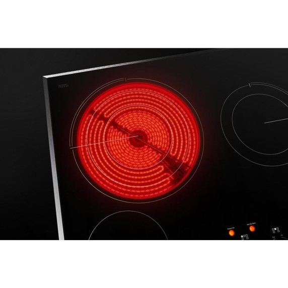 Jennair® 30" Oblivion Glass Radiant Cooktop with Halo-Effect Knobs JEC3430HB