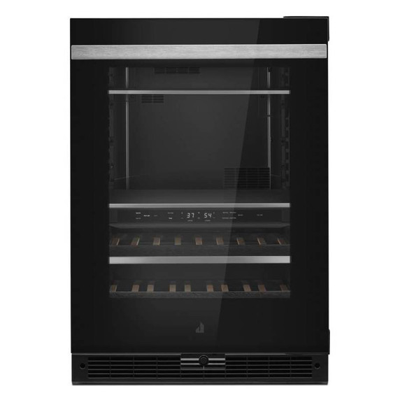 Jennair® NOIR™ 24" Built-In Undercounter Beverage Center, Right Swing JUBFR242HM