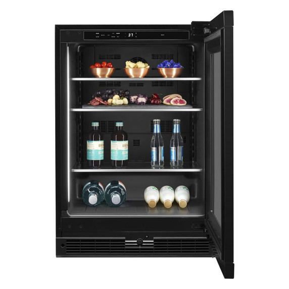 Jennair® Panel-Ready 24" Under Counter Glass Door Refrigerator, Right Swing JUGFR242HX Jennair® Panel-Ready 24" Under Counter Glass Door Refrigerator, Right Swing JUGFR242HX