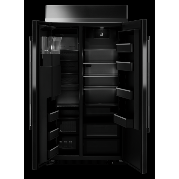 Jennair® RISE™ 42 Built-In Side-By-Side Refrigerator with External Ice and Water Dispenser JBSS42E22L