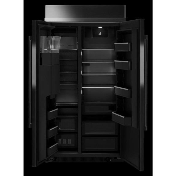 Jennair® RISE™ 42" Built-In Side-By-Side Refrigerator with External Ice and Water Dispenser JBSS42E22L