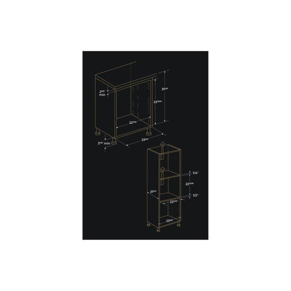 Jennair® NOIR 60cm Built-In Convection Oven JJW2424HM