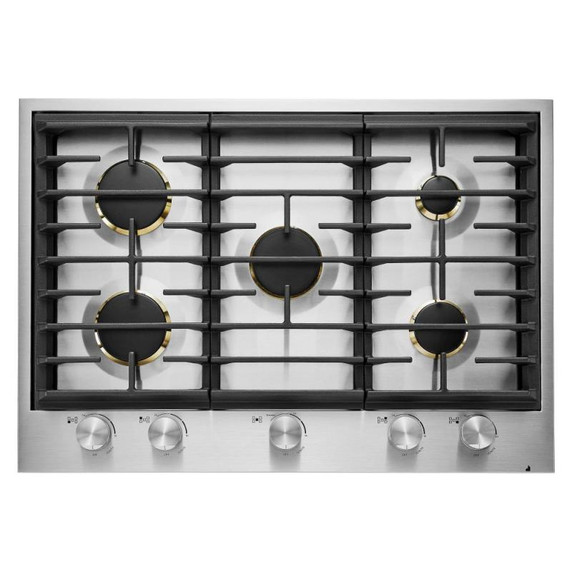 Jennair® Euro-Style 30" 5-Burner Gas Cooktop JGC3530GS