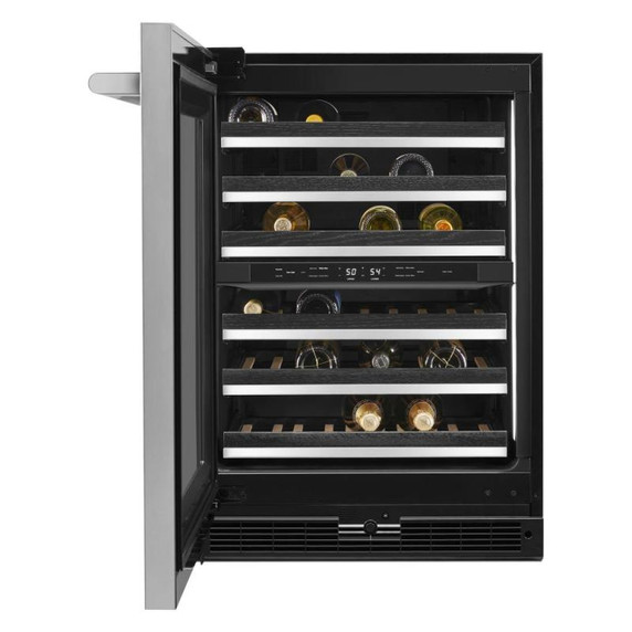 Jennair® RISE™ 24" Built-In Undercounter Wine Cellar, Left Swing JUWFL242HL