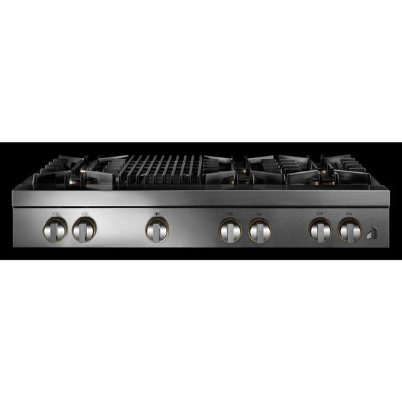 Jennair® 48" RISE™ Gas Professional-Style Rangetop with Gas Grill JGCP648HL