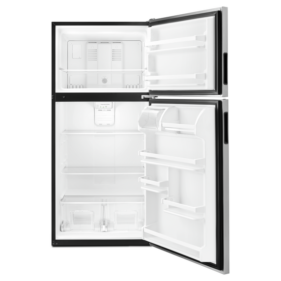 Amana® 30-inch Amana® Top-Freezer Refrigerator with Glass Shelves ART318FFDS