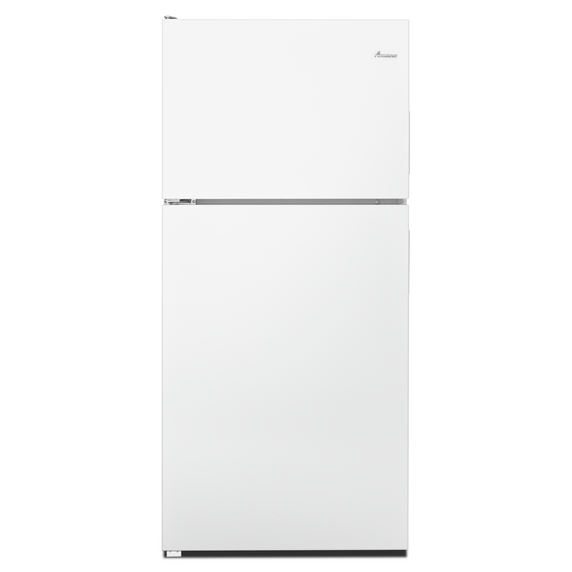 Amana® 30-inch Amana® Top-Freezer Refrigerator with Glass Shelves ART318FFDW