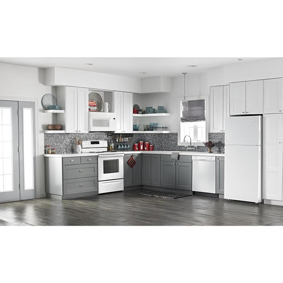 Amana® 18 cu. ft. Top-Freezer Refrigerator with Electronic Temperature Controls ART318FFDW