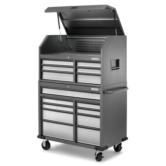 Gladiator® Premier 41 inch 15-drawer Mobile Tool Chest Combo GATC4115JG