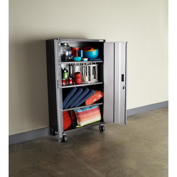 Gladiator® Ready-to-Assemble Mobile Storage Cabinet GALG36CKXG Gladiator® Ready-to-Assemble Mobile Storage Cabinet GALG36CKXG