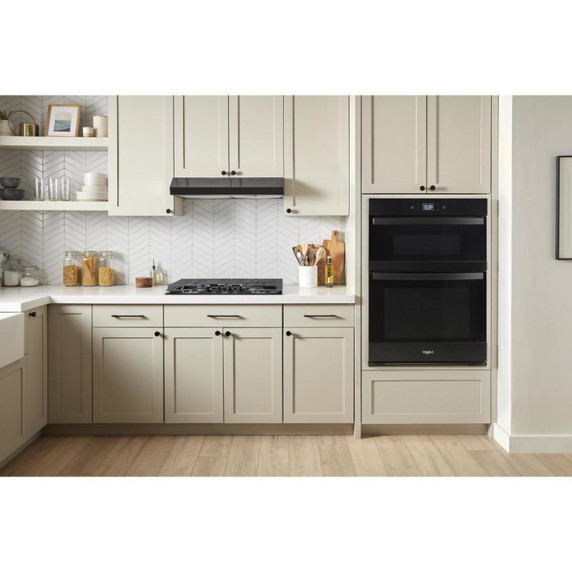 Whirlpool® 30" Range Hood with Dishwasher-Safe Full-Width Grease Filters WVU17UC0JW