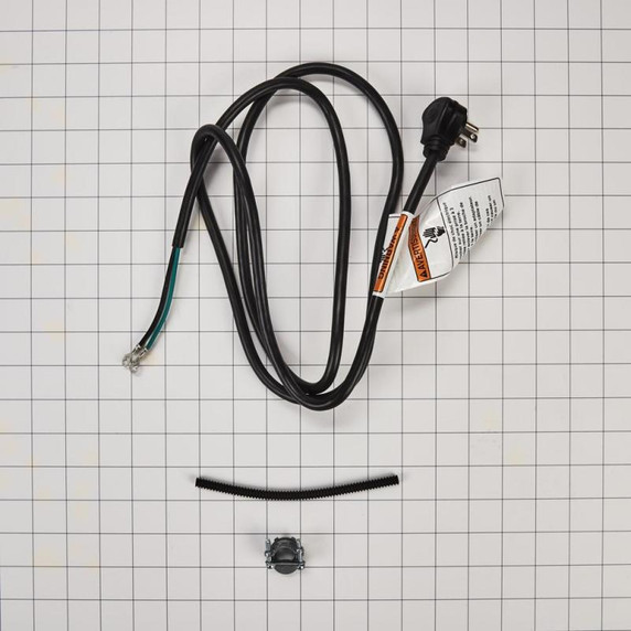Dishwasher Power Cord Kit, Right Angle W11365014