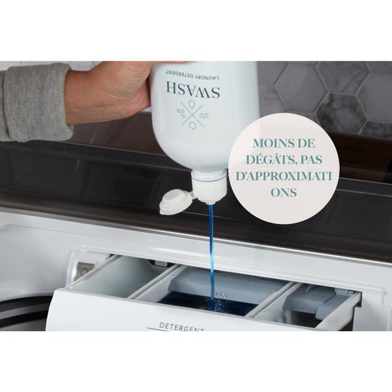 Swash® Smells Like Clean Laundry HE Ultra-Concentrated Liquid Laundry Detergent SWHLDLFL2B Swash® Smells Like Clean Laundry HE Ultra-Concentrated Liquid Laundry Detergent SWHLDLFL2B