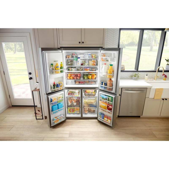 Shop Whirlpool® 36-Inch Counter Depth 4 Door Refrigerator with Ice