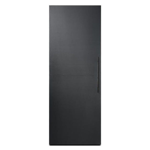 Carbon 18" Cuts By JennAir Leather Panel CARBON18L