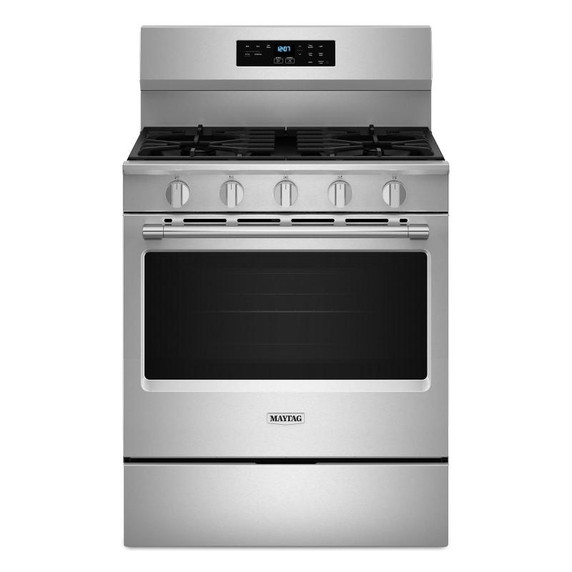 Maytag® 30-Inch Convection Gas Range With No Preheat Air Fry and Air Baking - 5.0 Cu. Ft. MFGS6030RZ