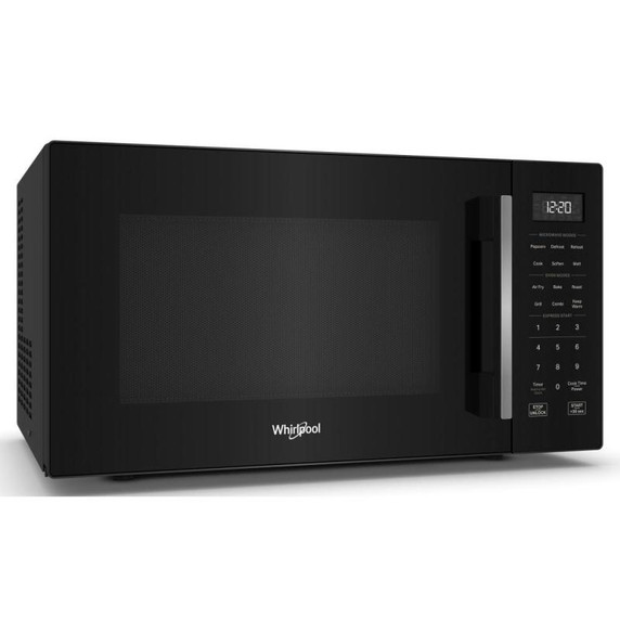 Whirlpool® 1.0 cu. ft. Black All-In-One Multifunctional Countertop Microwave With Air Fry - 900 watt WMCS5522RB