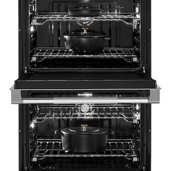 Jennair® RISE™ 30" Double Wall Oven with V2™ Vertical Dual-Fan True Convection with Advanced Temperature Precision JOEDC730RL