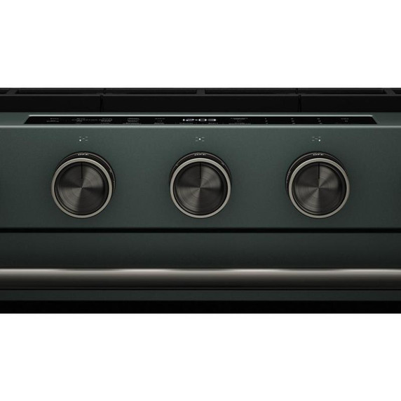 Kitchenaid® 5.0 Cu. Ft. Smart Slide-in Gas Range with Convection Cooking Modes and 2-in-1 Burner KSGS530SJP