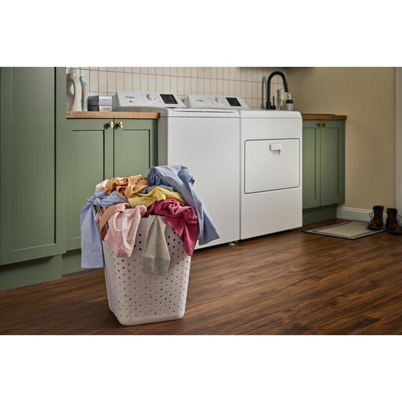 4.8 - 4.9 Cu. Ft. I.E.C. Whirlpool® Top Load Washer with 2-in-1 Removable Agitator. WTW4107SW