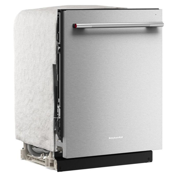 Kitchenaid® Third Level Utensil Rack Dishwasher with 30+ Total Wash Jets in PrintShield™ Finish, 47 dBA KDTS224SPS