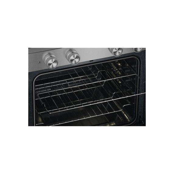 Kitchenaid® 5.3 Cu. Ft. Freestanding Electric Range with Convection Cooking Modes YKFES530SPS