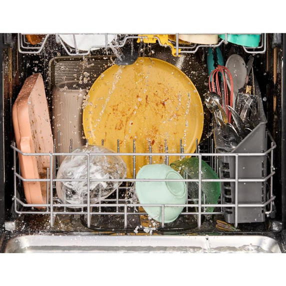 Whirlpool® 24-Inch Dishwasher with Total Coverage Wash Action and Auto Open Air Dry in Fingerprint Resistant Stainless Steel WDPS8024SZ