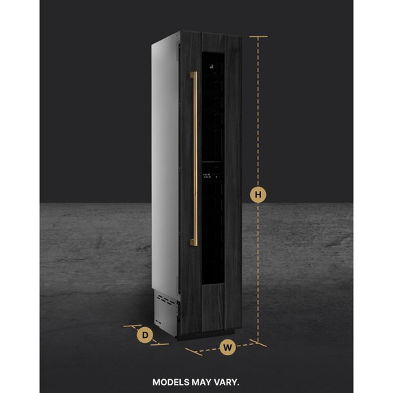 Jennair® 18"Panel-Ready Built-In Wine Column Refrigerator, Left Swing JBWFNR18RX