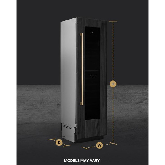 Jennair® 24"Panel-Ready Built-In Wine Column Refrigerator, Right Swing JBWFNR24RX Jennair® 24"Panel-Ready Built-In Wine Column Refrigerator, Right Swing JBWFNR24RX