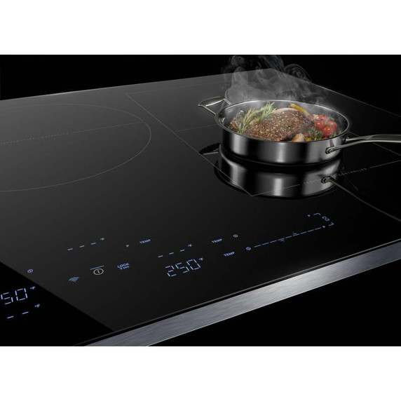Jennair® 36" Lustre Smart Induction Cooktop with Temperature-Controlled Cooking JICT736SS