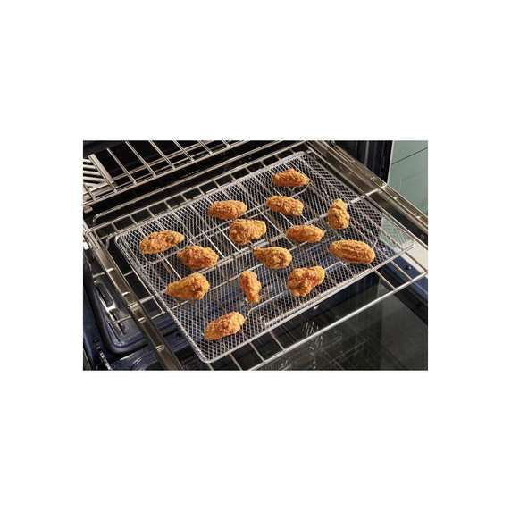 Kitchenaid® 30-inch Electric Double Wall Oven with No Preheat Air Fry Mode - PrintShield™ Finish KOED530SPS