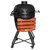 Kamado Grill 22" included Stand with wheels (Black)