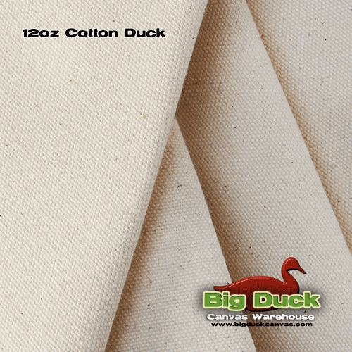 Cotton Canvas, 12oz Discounted Roll, 72" width, Remnant/Starving Artist