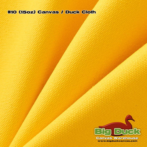 #10 (15oz) Cotton Canvas / Duck Cloth - Yellow Wholesale Fabric