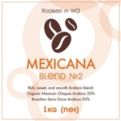 Mexicana Coffee Beans Blend №2 1 kg. Mexicana Coffee Beans Blend №2 1 kg.