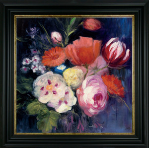 Floral Drama "B" by Julia Purinton