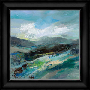 Turquoise Slopes II by Silvia Vassileva Turquoise Slopes II by Silvia Vassileva
